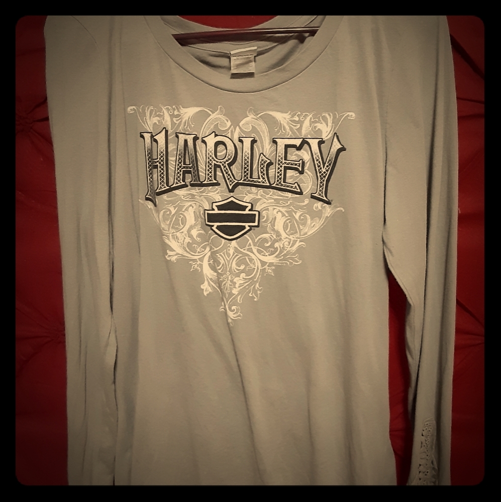Gray Harley shirt
